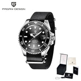 Popular Brand Waterproof Mechanical Automatic Men's Stainless Steel Sapphire Glass Writwatches - Best Gift