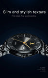 Top Brand Luxury Mechanical Watch for Men - Grey Dial Stainless Steel Waterproof Date Week Automatic WristWatches