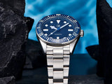 Top Brand New Men's Mechanical Watch NH35 Automatic Men's Sapphire Glass Ceramic Bezel Stainless Steel 10BAR Watch