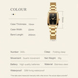 Luxury Brand Stainless Steel Ladies Dress Watches For Women - Young Fashion Female Quartz Ladies Watches