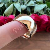 New Domed Polished Shiny 10mm Men Women Tungsten Engagement Wedding Rings