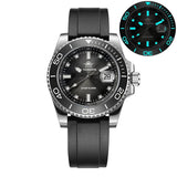 Top Brand Popular Quartz 200M Waterproof Super Luminous Luxury AD2089 Stainless Steel Silicone Strap Wristwatches