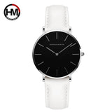 Top Brand Elegant Fashion Simple Low Price Quartz Movement Leather Strap Women Analog Waterproof Wristwatches