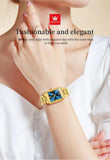 Elegant Women's Watch - Top Fashion Business Waterproof Stainless Steel Zircon Diamonds Luxury Quartz Watches