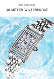 Luxury Design Rectangular Quartz Ladies Watches Creative Waterproof Wristwatches for Women - Ideal Gifts