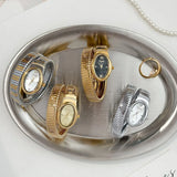 Luxury Snake Shaped Brass Strap Personality Waterproof Quartz Ladies Watches