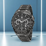 Original Maserati Watch Luxury Fashion Trend Explorer Big Dial Sports european and American Watches - Ideal Present