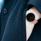 Best Price Elegant Women Watches Japan Quartz Movement Waterproof Rose Gold Stainless Steel Mesh Ladies watches