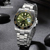 Super Stainless Steel Men 2115 Quartz Watches - Luxury 100m Waterproof Ceramic Bezel  Writwatches for Men