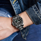 Luxury Brand New Arrival Luxury Mechanical Wristwatch Stainless Steel GMT Watch Sapphire Glass Men Watches