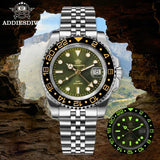 Top Brand New GMT Movement Quartz Watches, Stainless Steel BGW9 Luminous 20Bar Waterproof Diver Watch For Man
