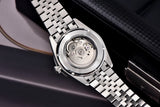 New Luxury Brand BB58 Men's Mechanical Watches - High Quality Automatic Stainless Steel Waterproof Wristwatch