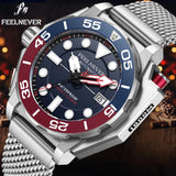 Top Brand Luxury Automatic Watch For Men - Military Waterproof Men's Mechanical Fashion Business Wristwatches