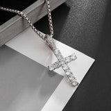 Exquisite Men's Ladies Cross Stainless Steel Pendant Necklace Gothic Religious Cross Amulet Jewellery - The Jewellery Supermarket