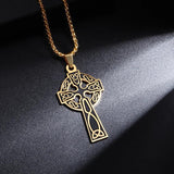 Fashion Stainless Steel Celtic Knot Pendant Necklace Personality Charm Hip Hop Punk Jewellery for Men and Women - The Jewellery Supermarket