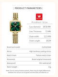Original Top Brand Women's Watches - Trend Luxury Stainless Steel Waterproof Quartz Wristwatches - Ideal Present
