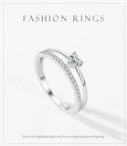 Elegant Dazzling Heart AAAA Lab Created Diamond 925 Sterling Silver Ring