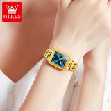 Elegant Women's Watch - Top Fashion Business Waterproof Stainless Steel Zircon Diamonds Luxury Quartz Watches