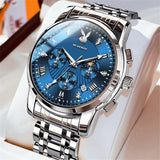 Top Brand Original Stainless Steel Waterproof Quartz, High Quality Trend Casual Men Wrist Watches for Men