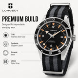 NH35 Miyota8215 Sapphire Glass Ceramic Bezel Diver Luminous Automatic Watch