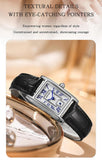 Luxury Design Rectangular Quartz Ladies Watches Creative Waterproof Wristwatches for Women - Ideal Gifts