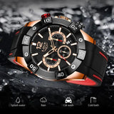 Famous Brand Sport Quartz Chronograph Military Style Luminous Date Mens Watches - Ideal Present - The Jewellery Supermarket