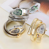 Unique Top Quality Snake Shape Creative Design Pattern Dial Women's Watches Quartz Ladies Watch Fashion Wristwatches