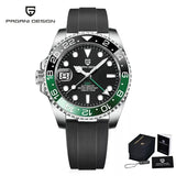Luxury Design V3 Version GMT Watches Men's Luxury Sapphire Automatic Mechanical Stainless Steel Waterproof Watch