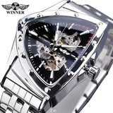 Light Luxurious Automatic Mechanical High-End Fashion Hollow Triangular Personalized Fashion Handsome Men's Watch
