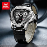 New Arrival Famous Brand Men's Watch Casual Fashion Triangle Large Dial Quartz Watch for Men.Ideal Gift