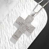 Exquisite Men's Ladies Cross Stainless Steel Pendant Necklace Gothic Religious Cross Amulet Jewellery - The Jewellery Supermarket