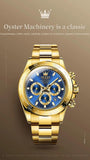 New Luxury Luminous Waterproof  Automatic Original Mechanical Watches For Men with Week Calendar - Ideal Gifts