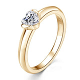 GRA Certified Heart Cut Moissanite Diamond Engagement Rings for Women S925 Sterling Silver Wedding Fine Jewellery