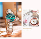 Luxury Brand Musical Note Ceramics New Watches For Women - Fashion Ladies Casual Female Quartz Watches