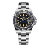 Mineral Glass 200m Water Resistance Luminous Hands/Markers 41mm Men's Quartz Watch