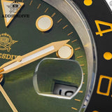 Top Brand New GMT Movement Quartz Watches, Stainless Steel BGW9 Luminous 20Bar Waterproof Diver Watch For Man