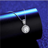 Luxury Chain Trending Iced Moissanite Diamond Pendant Necklace For Women - Luxury Chain Trending Iced Jewellery - The Jewellery Supermarket