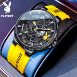 New Top Brand High Quality Classic Original Trend Watches for Men Luminous Luxury Waterproof Silicone Strap Men's Watch