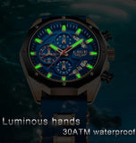 New Arrival Top Brand Luxury Silicone Sport Watches - Quartz Date  Waterproof Chronograph Mens Wristwatches - The Jewellery Supermarket