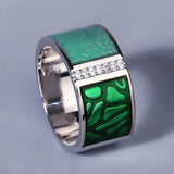 Fashion Creative Handmade Enamel Craft Epoxy Craft Women's Rings