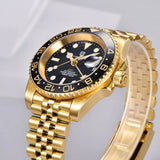 New LUXURY DESIGN Top Mechanical Automatic Watch Sports Rubber Diver Series Watch Luminous Date Display Wristwatches