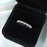 VVS1 D Colour Moissanite Diamonds S925 Sterling Silver Wedding Engagement Rings