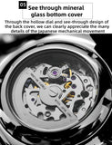 Super Luminous 20 Bar Waterproof Stainless Steel Sapphire Glass Mechanical Watch