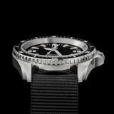 10Bar Waterproof Sweep Seconds Movement Sapphire Glass Stainless Steel Dive Watches