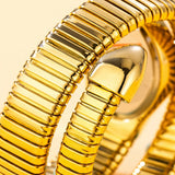Famous Brand Dress Jewellery Fashion Quartz Snake Watch For Women