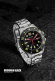 New Professional Dive Sport Mechanical Watches 316L Stainless Steel Sapphire Crystal 50Bar Auto Date Wristwatches
