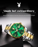 High Quality Luxury Fashion Trend Original Stainless Steel Waterproof Calendar Luminous Quartz Watches for Men