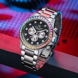 Automatic Mechanical 2260 50M Waterproof Helium Valve Sapphire Man Dive Watch