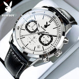 Top Brand Original Quartz Men's Wristwatch Luxury Sports Waterproof Fashion Trend High-end Leather Strap Watches