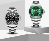 Popular Brand Waterproof Mechanical Automatic Men's Stainless Steel Sapphire Glass Writwatches - Best Gift
